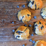 Scones moelleux aux myrtilles soft blueberry scones