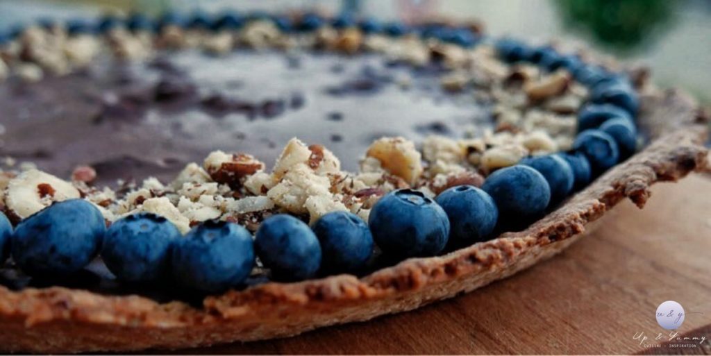 Egg-free chocolate-hazelnut pie