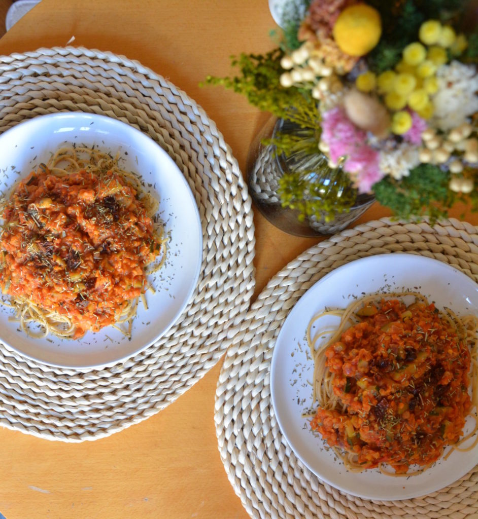 bolognaise lentilles corails