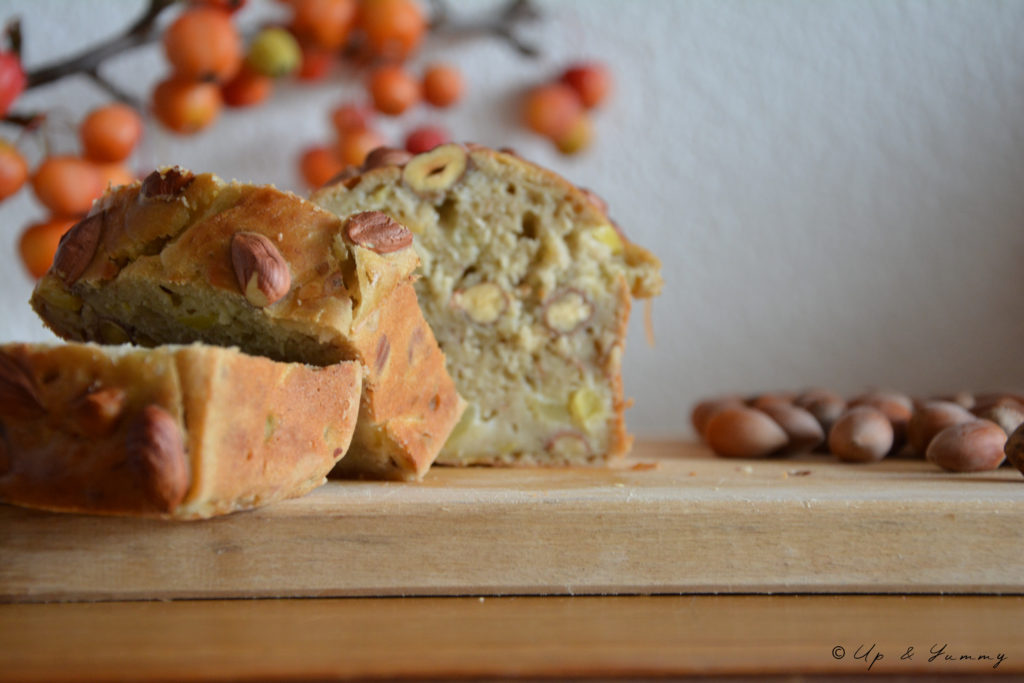 Banana bread pommes noisettes