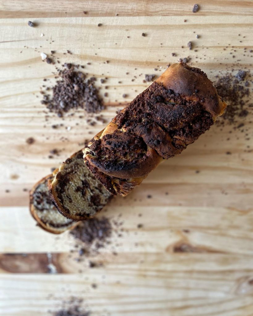 Brioche babka choco-noisettes