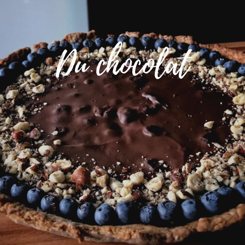 Tarte chocolat coco